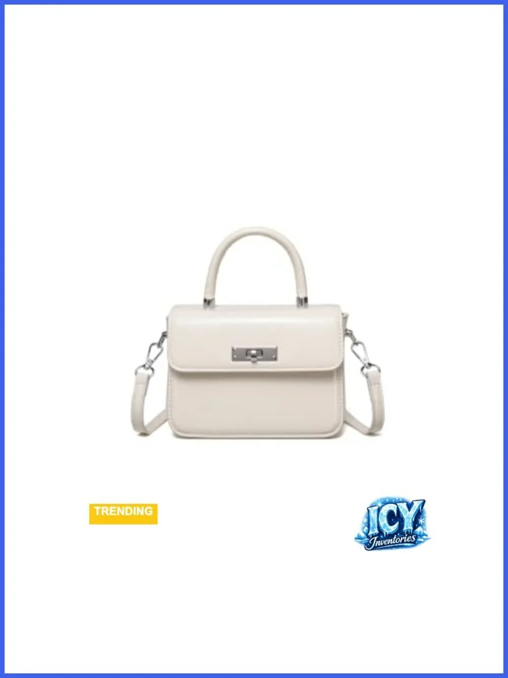 Mini Crossbody Bag for Women, PU Leather Satchel Purse, Small Clutch Shoulder